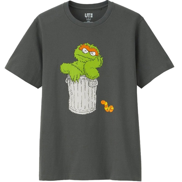Uniqlo x KAWS x Sesame Street NWT Oscar the Grouch - Picture 2 of 2
